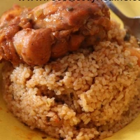 Riz Soumbala au poulet