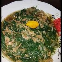 Oseille (feuille de Bissau avec viande)